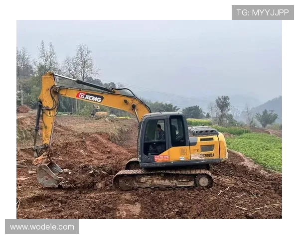 挖掘机高标准农田建设配套作业